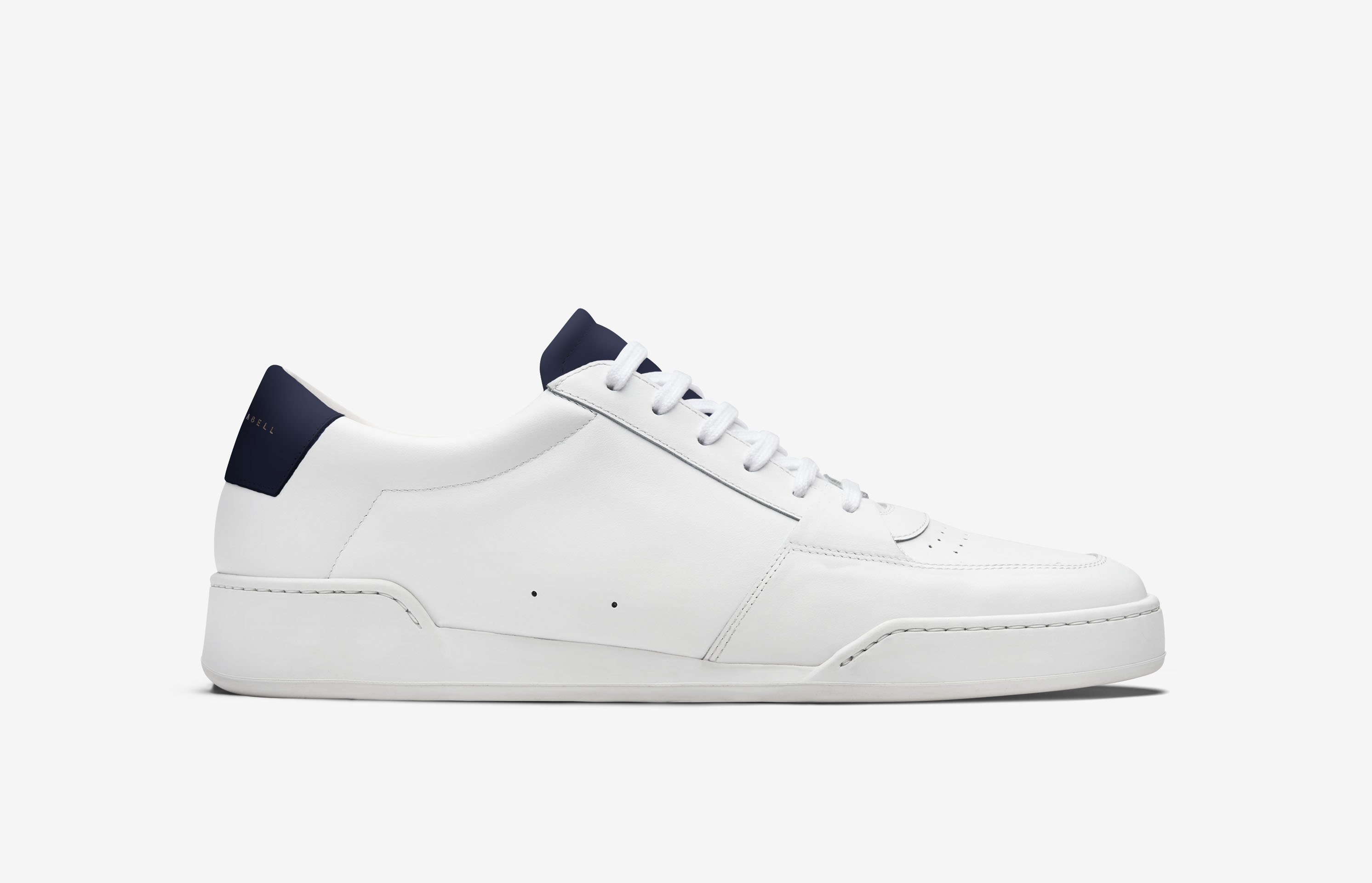 Oliver Cabell Court Mens Trainers White UK-925374